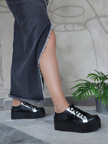 zapatilla star negra