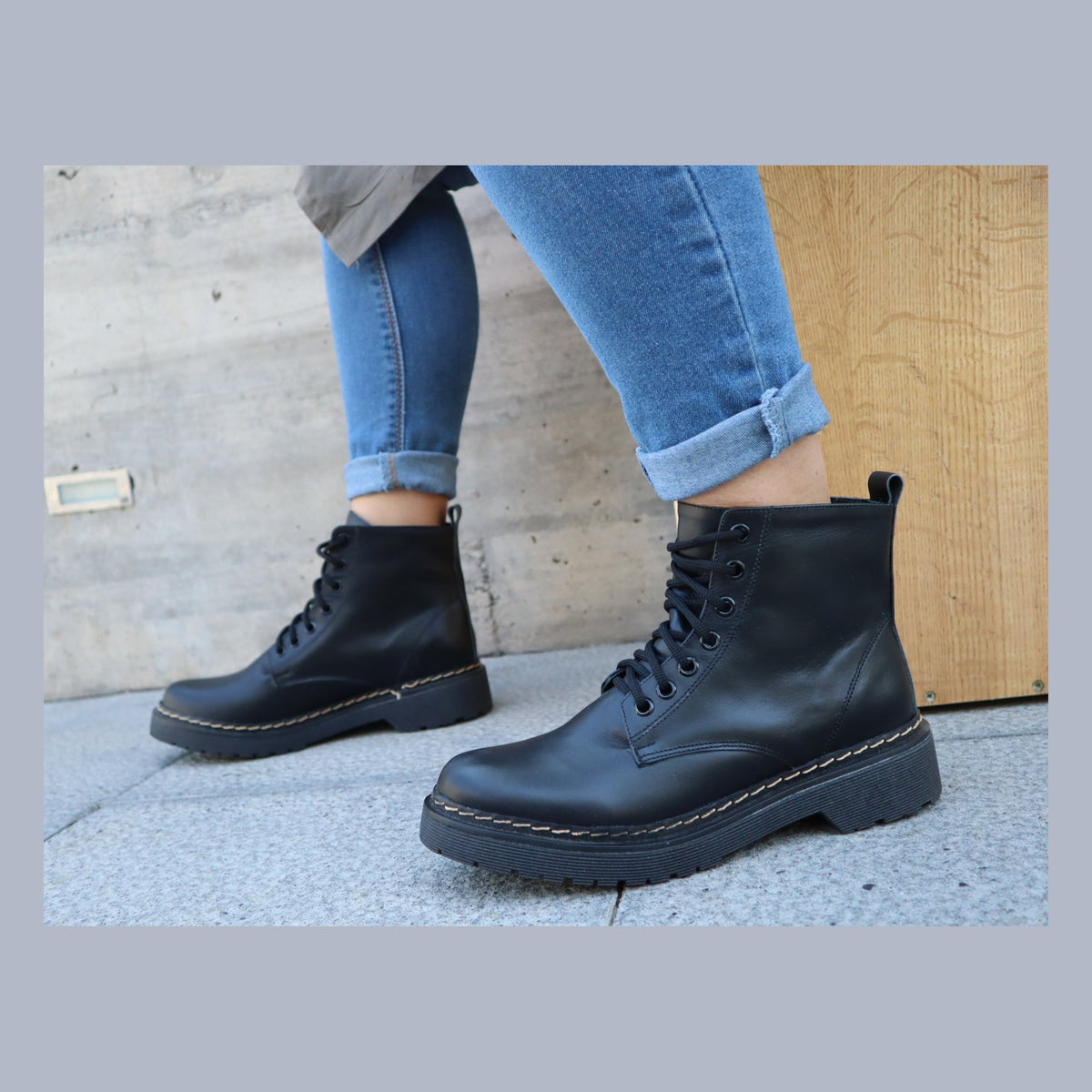 Botin Martina Negro