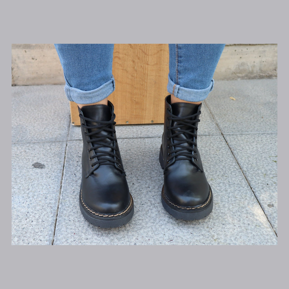 Botin Martina Negro