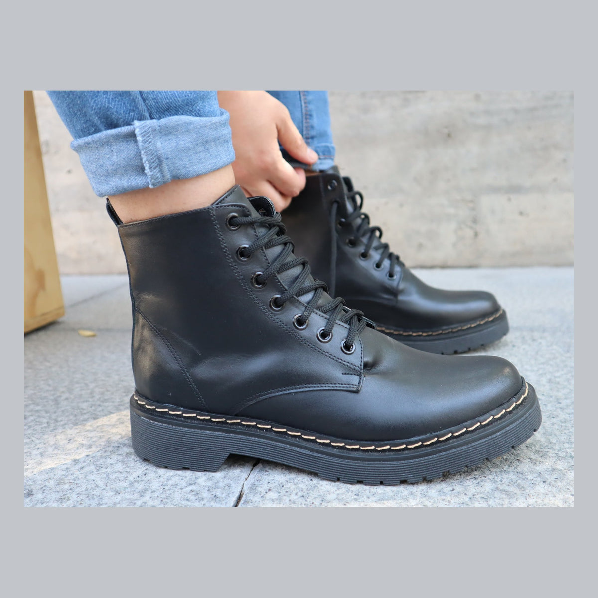Botin Martina Negro