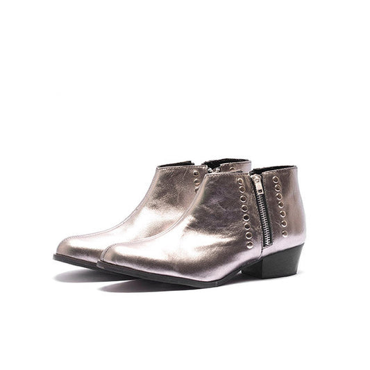 Botin Shoppa Plata