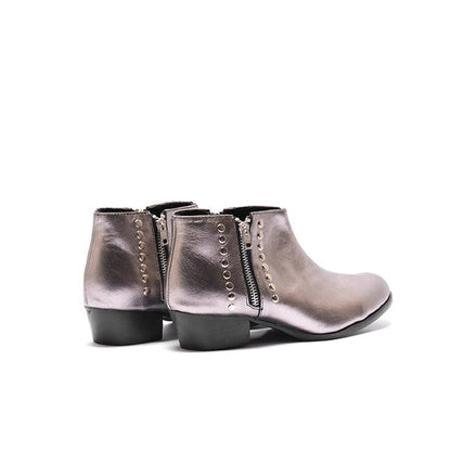 Botin Shoppa Plata