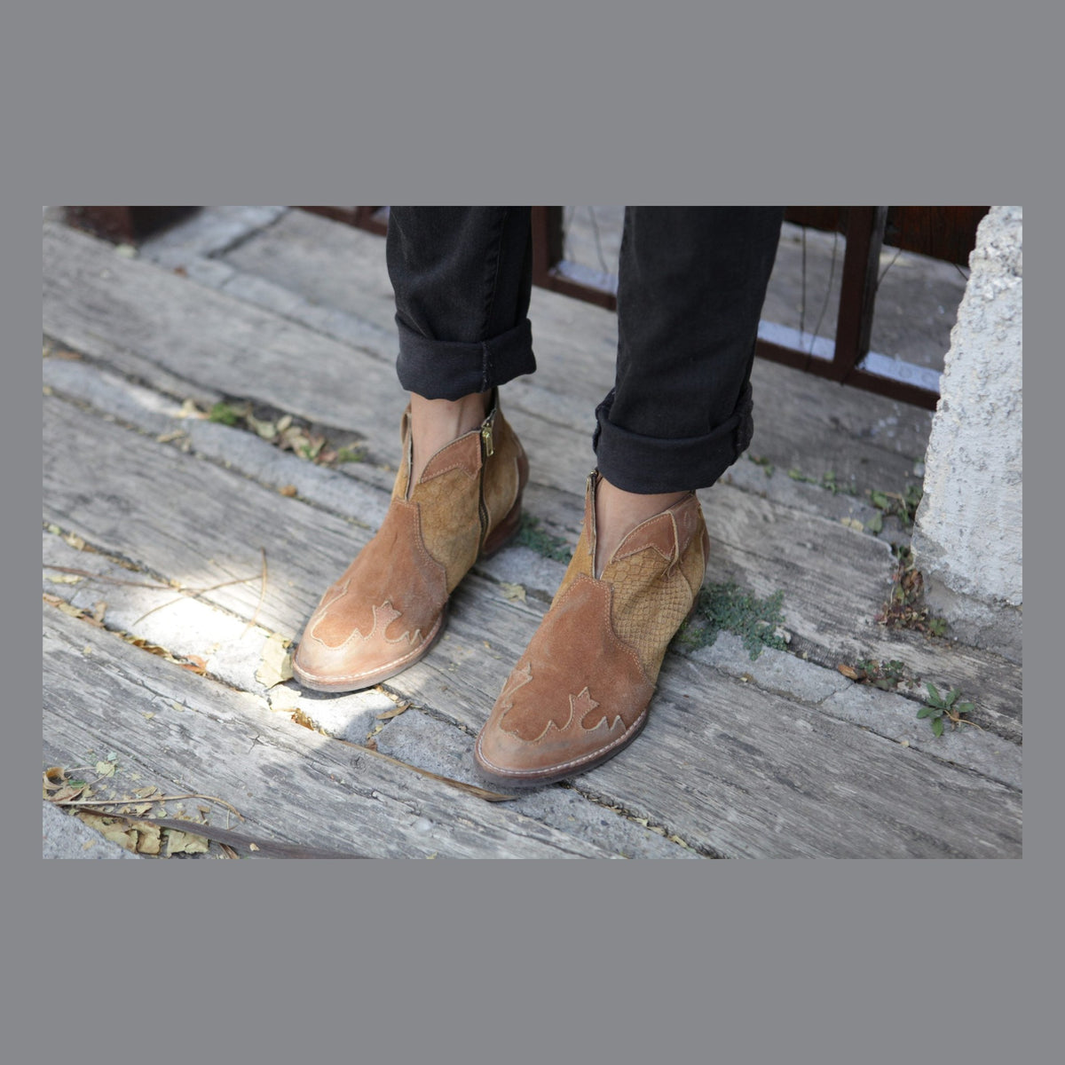 Botin Vaquero Camel