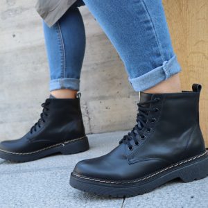botin martina negro